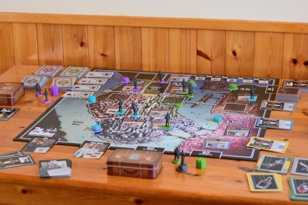 The Godfather: Corleone’s Empire Board Game Review – The Lawyer With The Briefcase Can Steal More Money Than The Man With The Gun